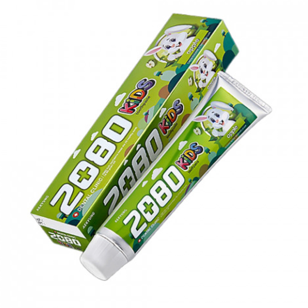Bolalar tish pastasi Dental Clinic 2080 Kids Apple, 80g