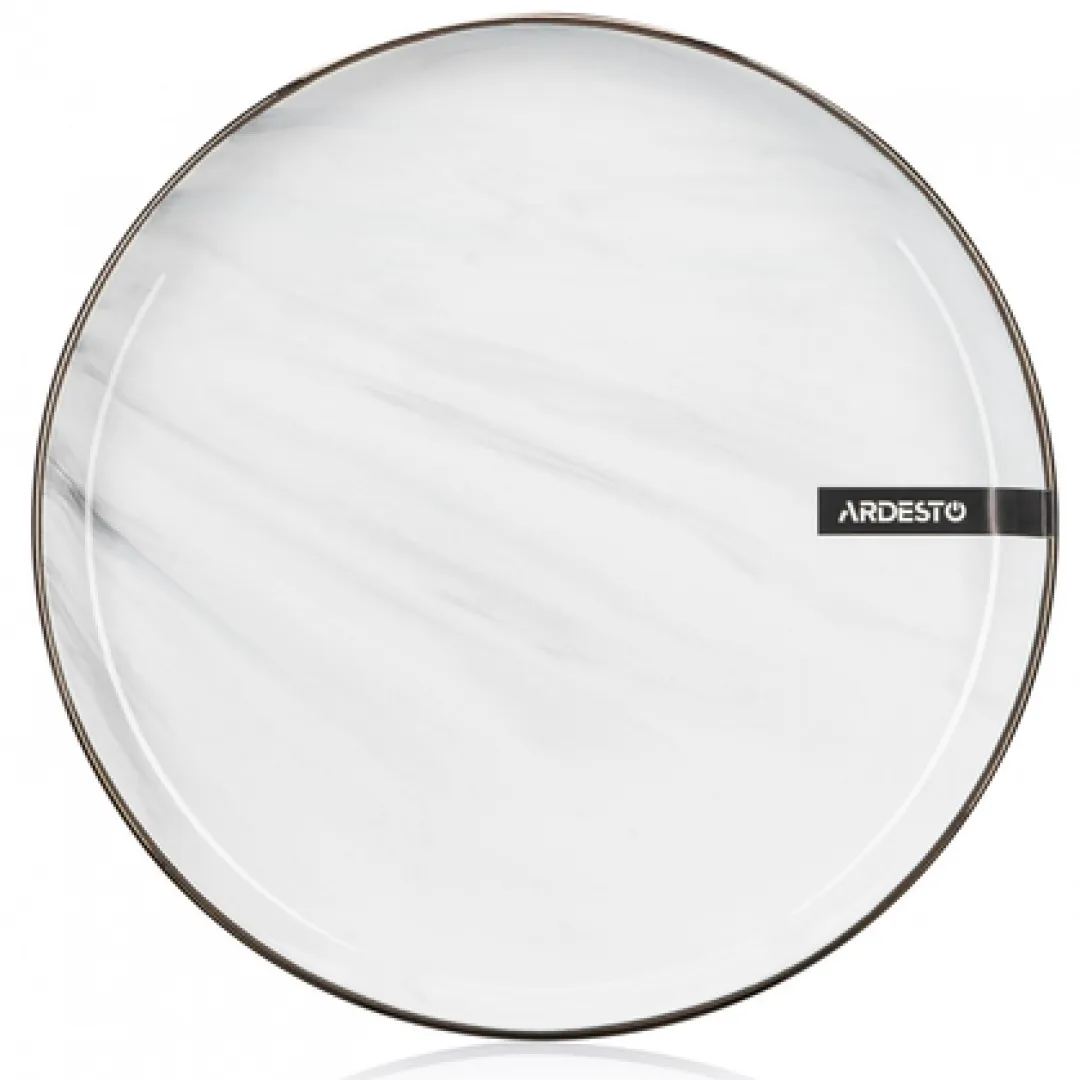 Shirin plastinka Ardesto Marmo, 19 sm, oq AR2919MRW