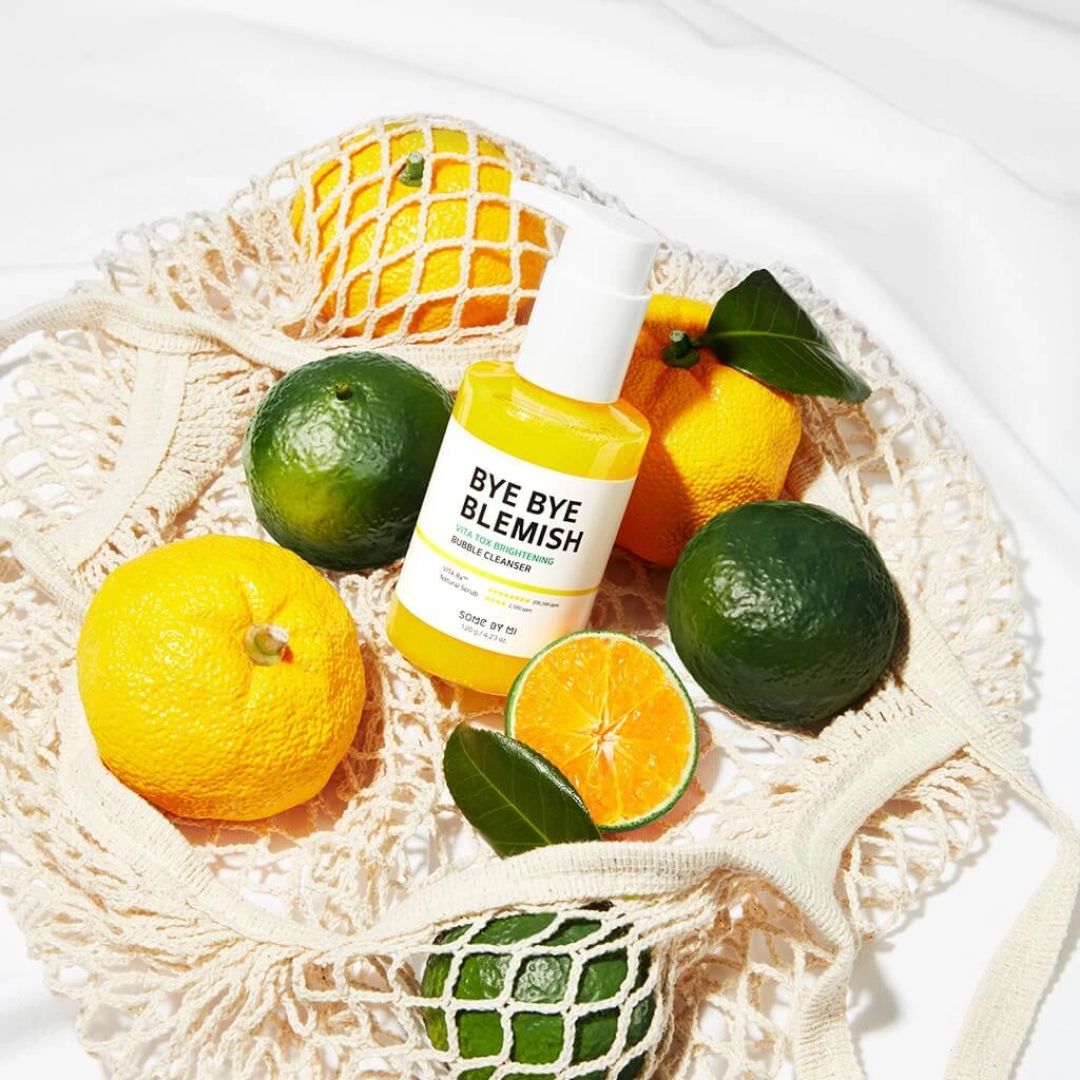 Some By MI Yuja Niacin Brightening Vita Tox Bubble Cleanser  YUZ YUVISH PENKASI