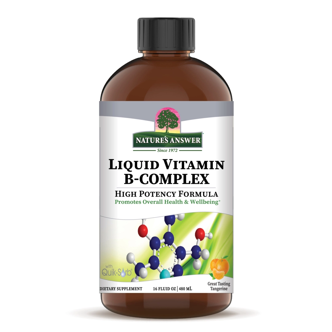 Nature's Answer Suyuq B vitamini kompleksi, 16 untsiya