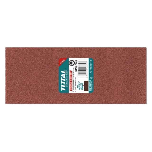 Набор шлифовальных листов TOTAL 264x115 мм TAC74926115