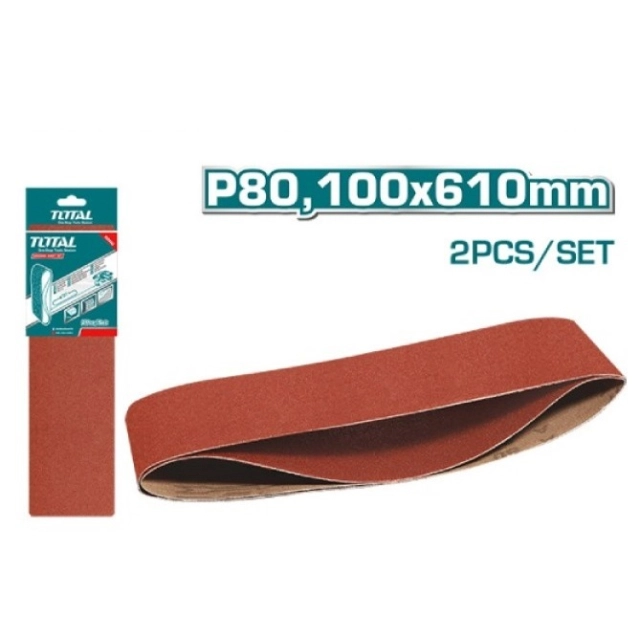 Набор шлифовальных листов TOTAL 100x610 мм TAC750802