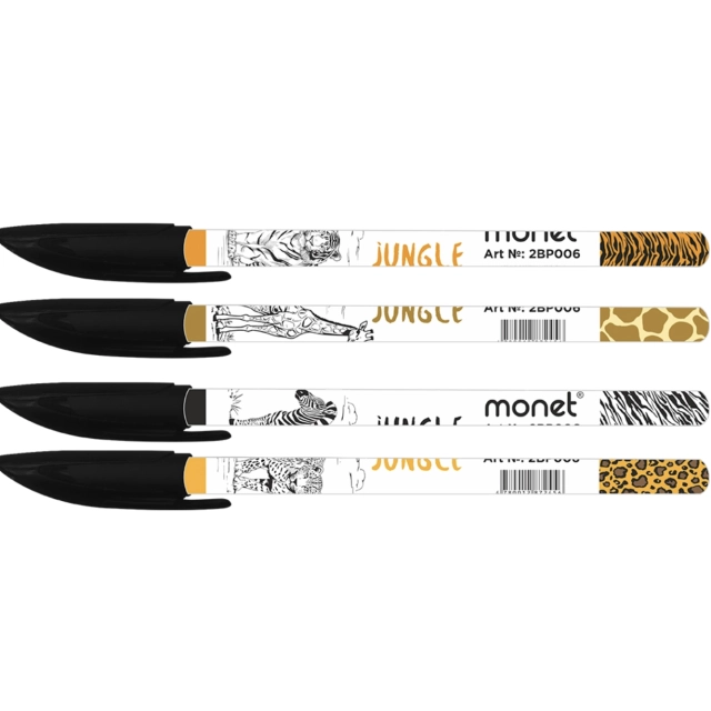 Sharikli qalam Monet Jungle 2BP006, ko'k