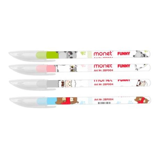 Sharikli qalam Monet Funny 2BP004, ko'k