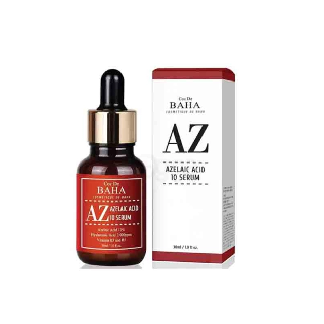 Yuz uchun sarum Cos De Baha Azelaic Acid 10 Serum, 30 ml