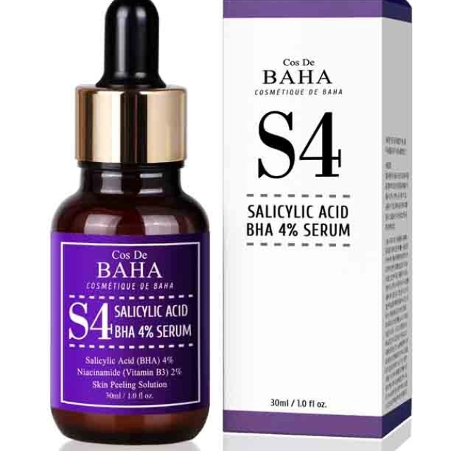 Yuz uchun sarumCos De Baha Serum S4 Salicylic Acid Bha 4 %, 30 ml