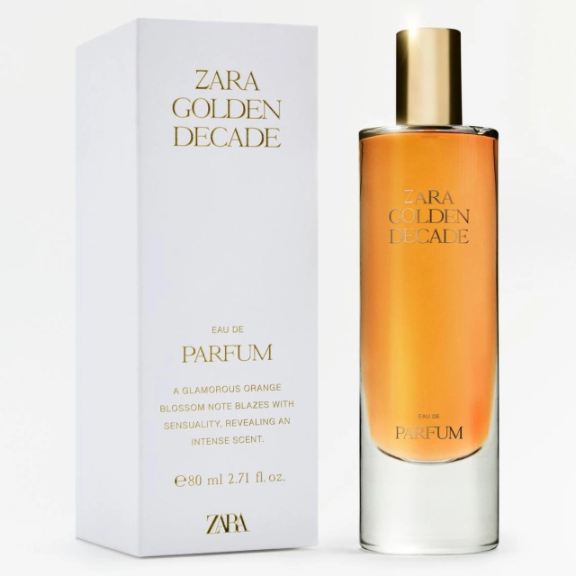 ZARA Golden Decade ayollar parfymi 80 ML