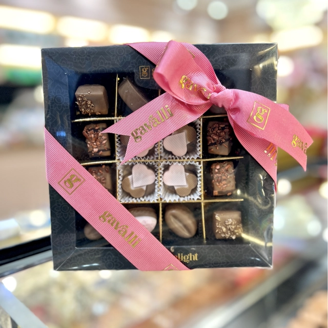 Turkish Delights to&lsquo;plami, Belgiya shokoladlari bilan