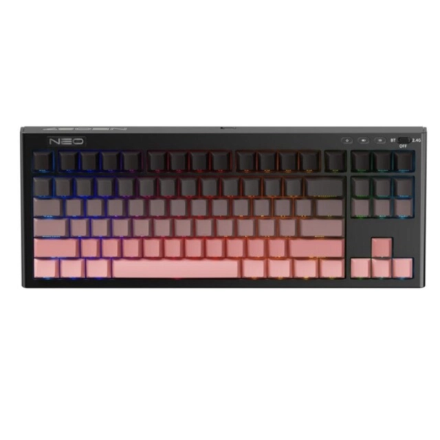 Igrovaya klaviatura 1STPlayer NEO87, Three Connecting, Rose Nebula