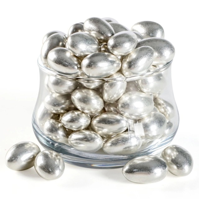 Серебряное миндальное драже, 1 кг