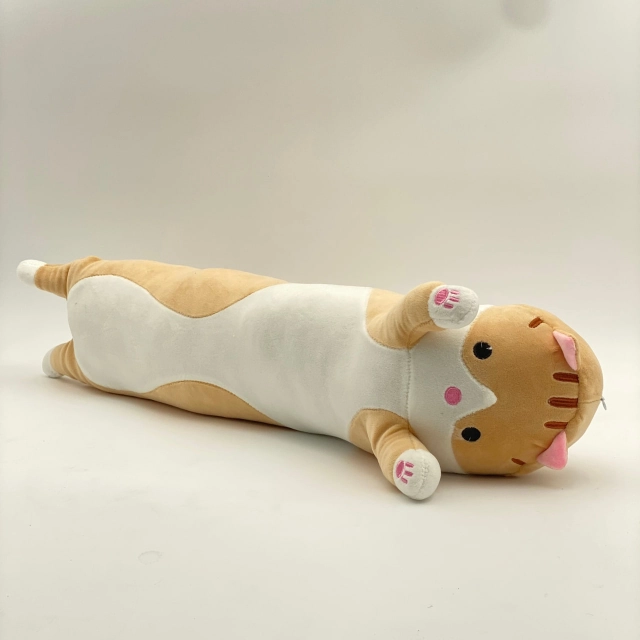 "Mushuk Baton" sariq 50 sm yumshoq o'yinchoq