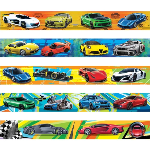 Kitoblar uchun magnitli zakladka ArtSpace "Sport avtomobillari" yaltiroqlar 10 dona