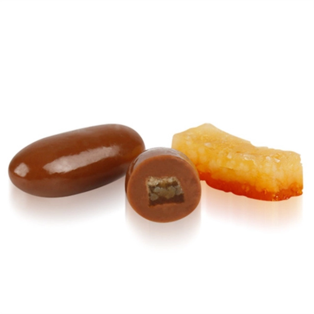 Sutli shokoladli apelsin drajesi, 1 kg