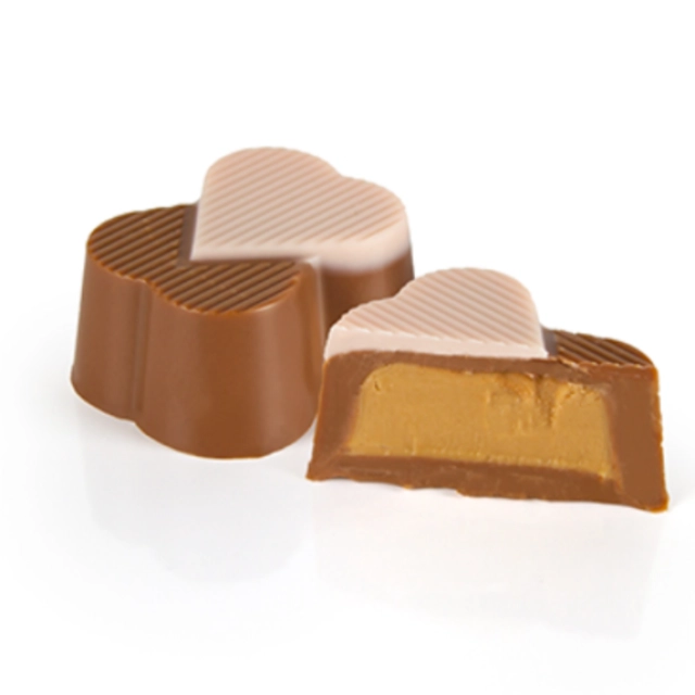 Молочное сердце шоколад, 1 кг