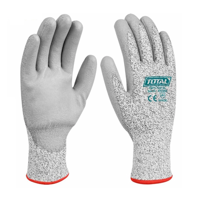 Qo&lsquo;lni kesishdan himoya qiluvchi qo&lsquo;lqoplar TOTAL TSP1702-XL