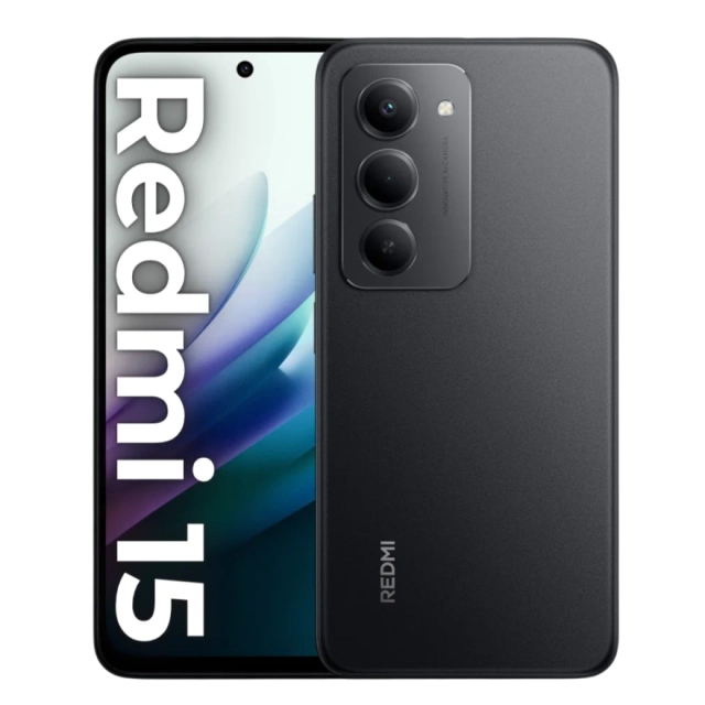Xiaomi Redmi 15 6/128GB Midnight Black PCT Smartfoni