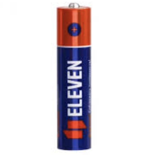 Eleven AAA batareyasi (LR03) alkalin, BC5 (1 dona)