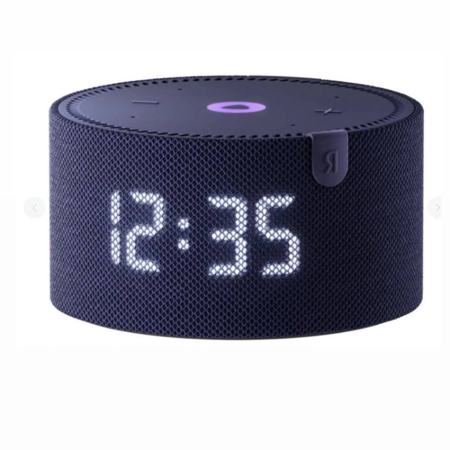 Умная колонка Яндекс Станция Мини с часами, Blue