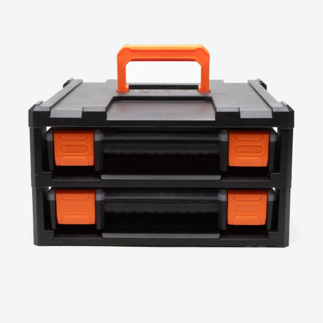 TACTIX 320180 plastik asboblar qutisi