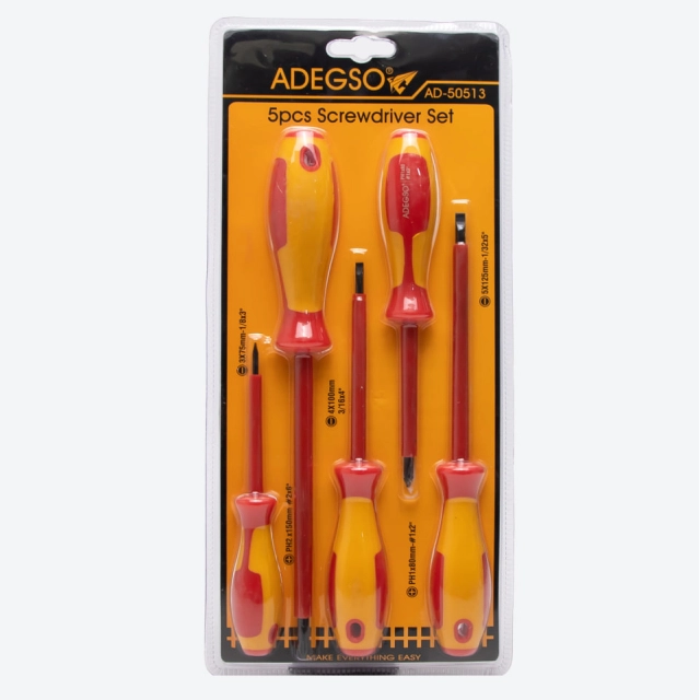ADEGSO AD-50513 5 ta otvёrtka iborat to&lsquo;plam