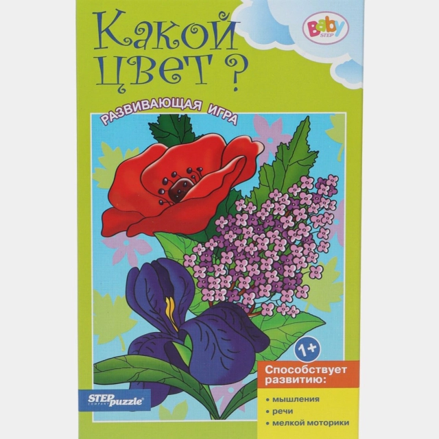 "Какой цвет?" (Baby Step) o'quv o'yini