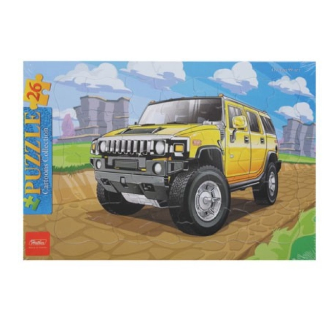 Puzzl ramka Hatber "Крутой внедорожник"