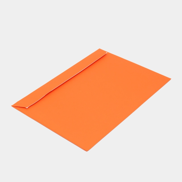 Uziladigan lentali to&lsquo;q sariq konvert 5 dona