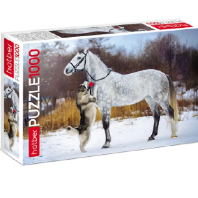 Пазлы Hatber "Верные друзья"