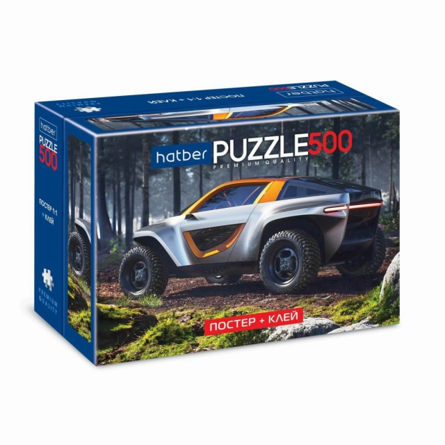Пазл Hatber Premium "Авто будущего"