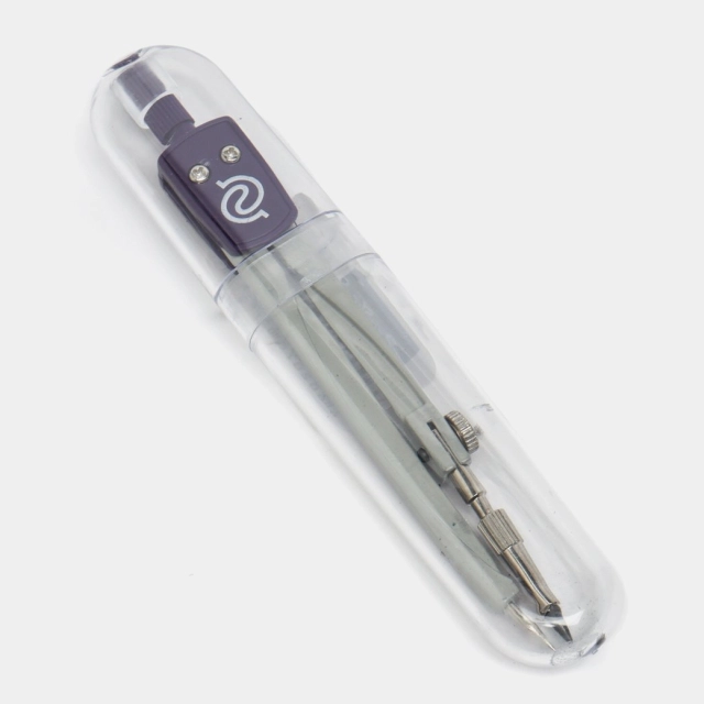 Циркуль в пластиковом пенале, Purple