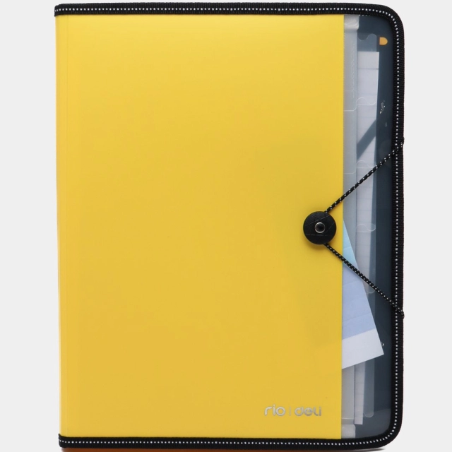 Konferensiya uchun portfel jildi Deli 38965, Yellow