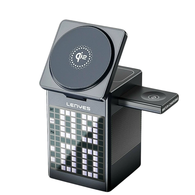 LENYES Speaker PW320 6X1 simsiz zaryadlash stansiyasi