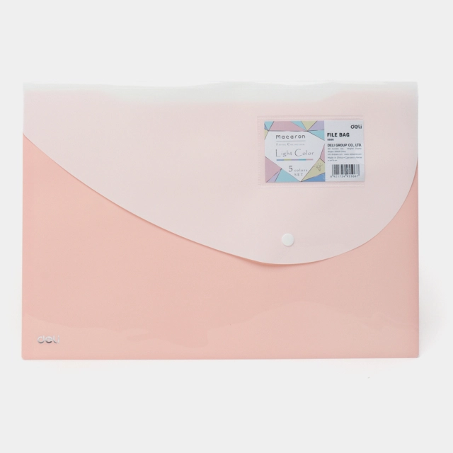 Папка-файл Deli 5506, Pink