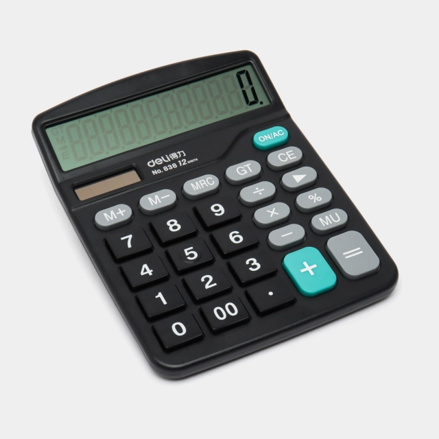 Elektron kalkulyator Deli 838