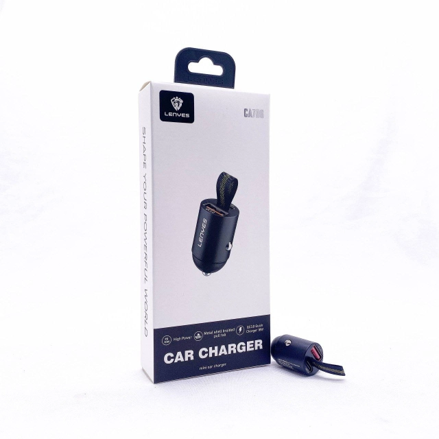 LENYES USB/PD CA706  avtomobil zaryadlovchi