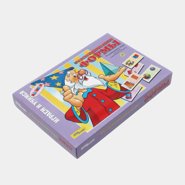 Детская настольная игра "Геометрические формы"