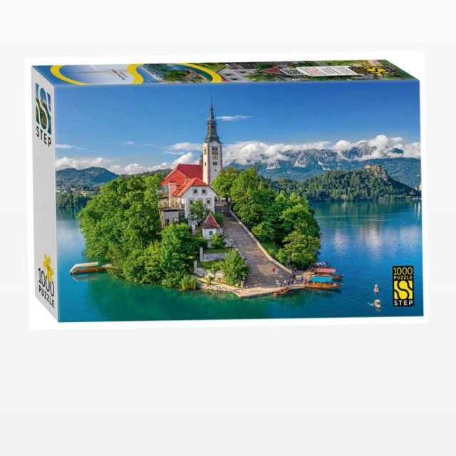 Мозаика "Step company puzzle" 1000 Озеро Блед, Словения"
