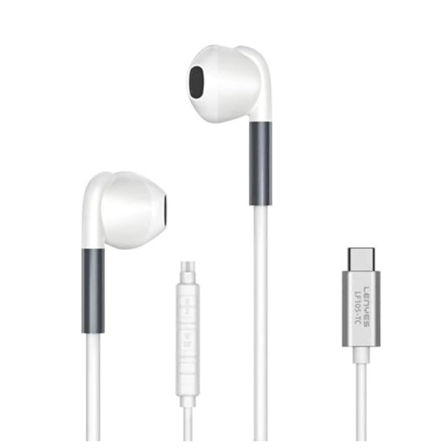 Наушники Lenyes LF105 Type-C White