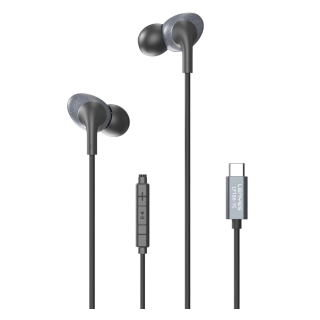 Наушники Lenyes LF106 Type-C Black