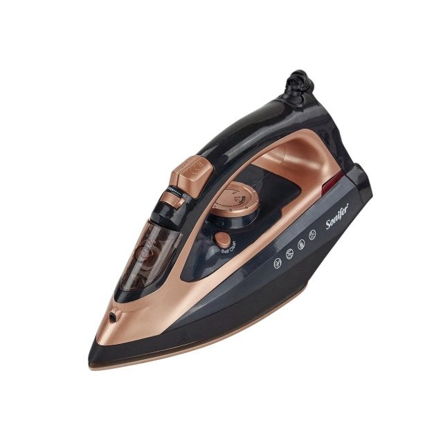 Паровой электрический утюг Sonifer SF-9064 коричневый. Топ за свои деньги!