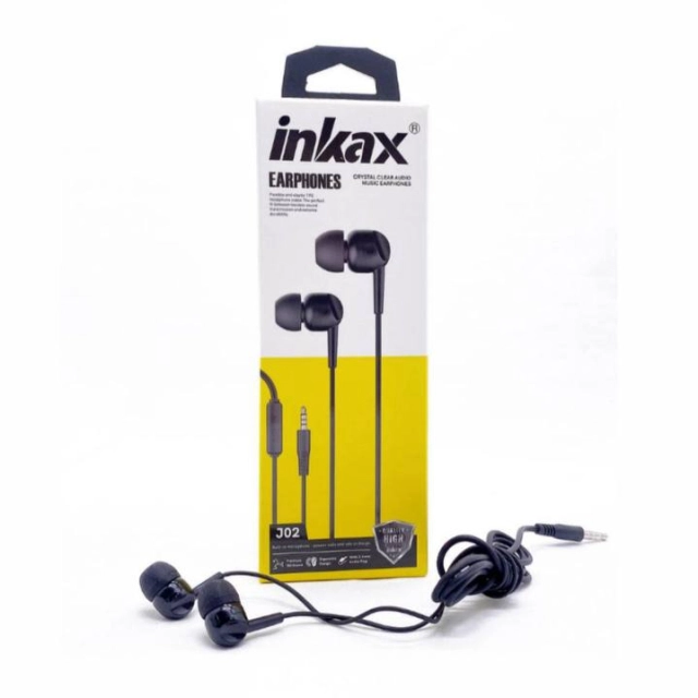 Проводные наушники Inkax J02, Black