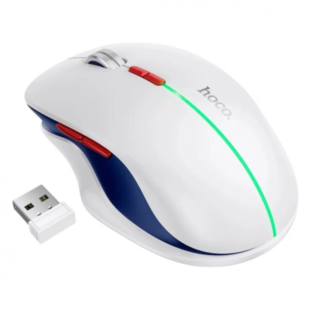 Hoco GM40 white simsiz sichqonchasi