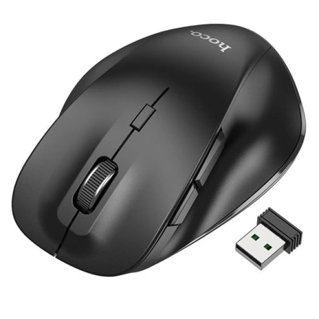 Hoco GM24 qora simsiz sichqonchasi