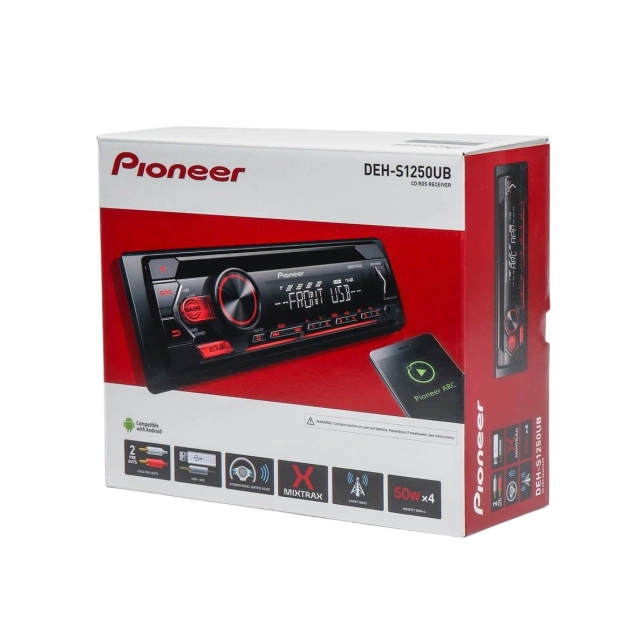 Pioneer DEH-S1250UB avtomobil radiosi