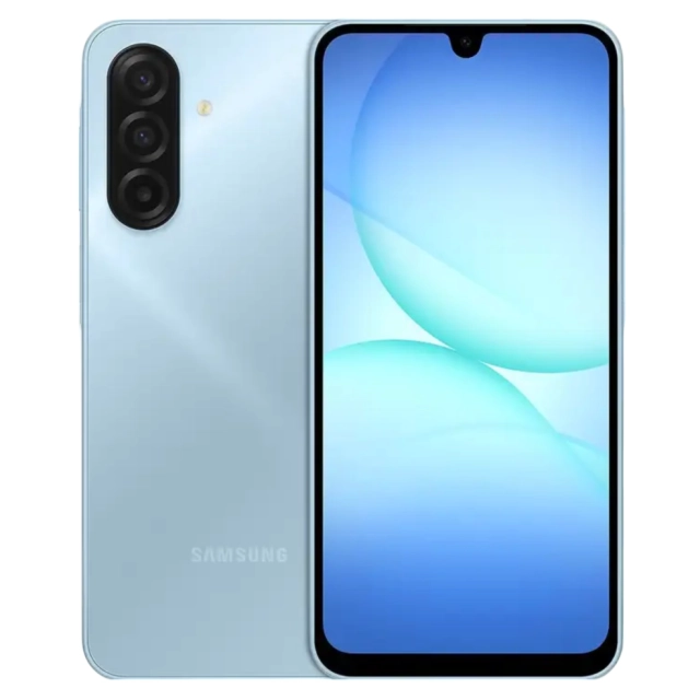 Samsung Galaxy A17 8/256GB Light Blue smartfoni  + sovg'aga quvvatlagich va OQ SIM kartasi (100 GB)!