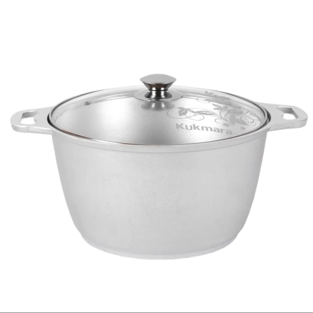 Kukmara 4 l shisha qopqoqli qozon (к41)