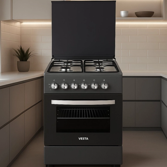 Газовая плита Vesta AG-01 ГК Серая