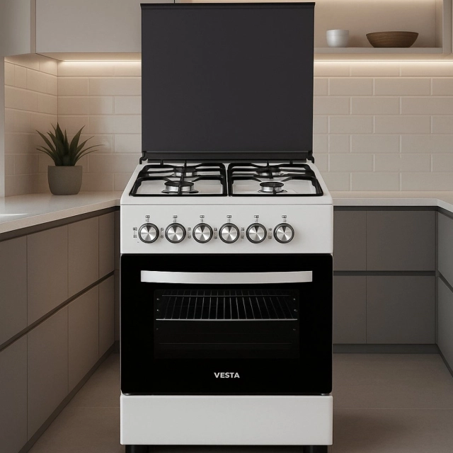 Газовая плита Vesta AG-01 ГК Белая