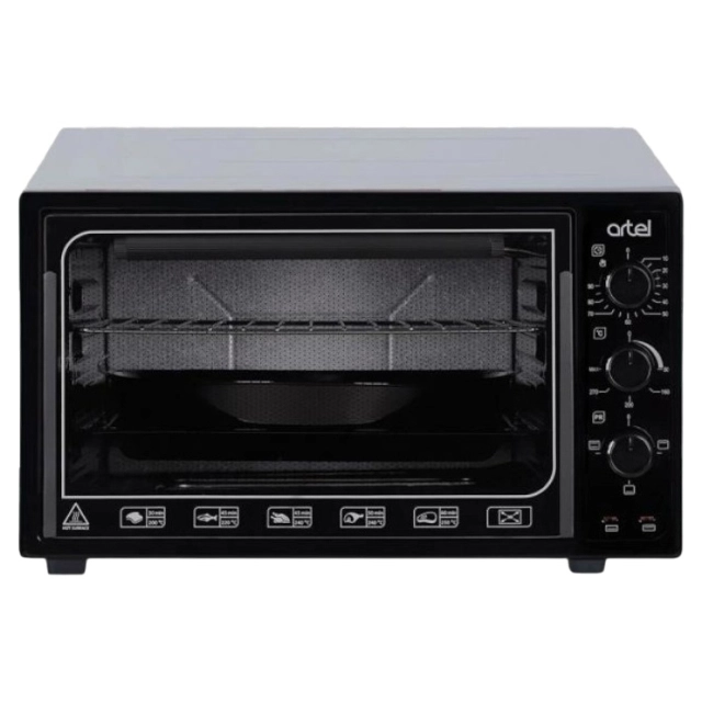 Mini-pech Artel MD-3618 E (Ekonom) Qora shagren