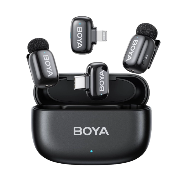 Беспроводной микрофон BOYA Mini Combo Black